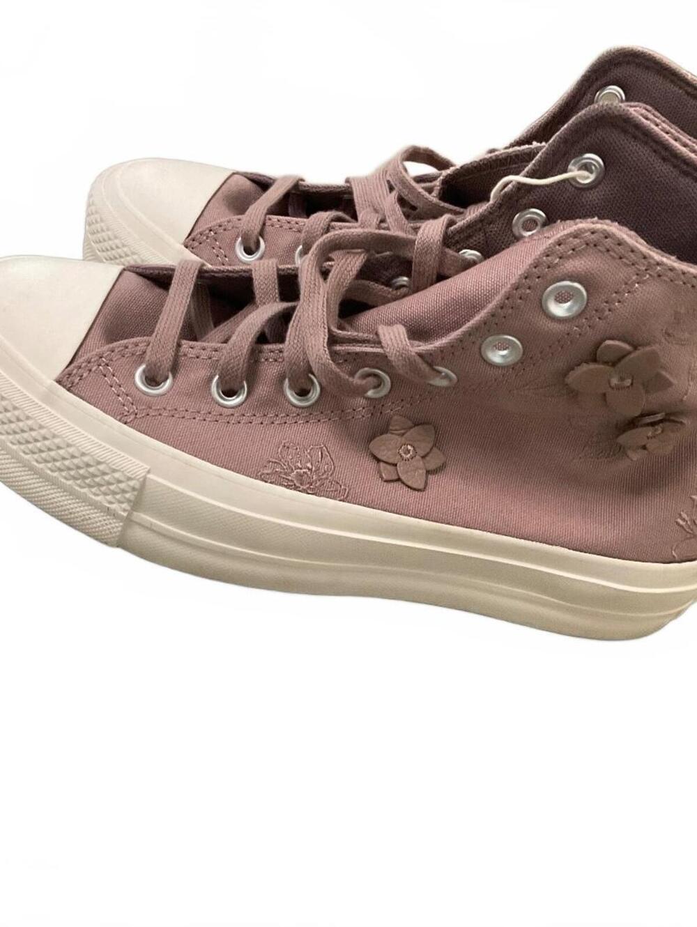 Converse Chuck Taylor All Star Mauve Floral High Top Sneakers ❤